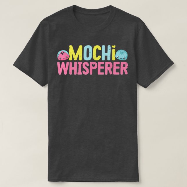 Camiseta Mochi Whisperer Funny Cake Balls Comida Japonesa (Diseño del anverso)