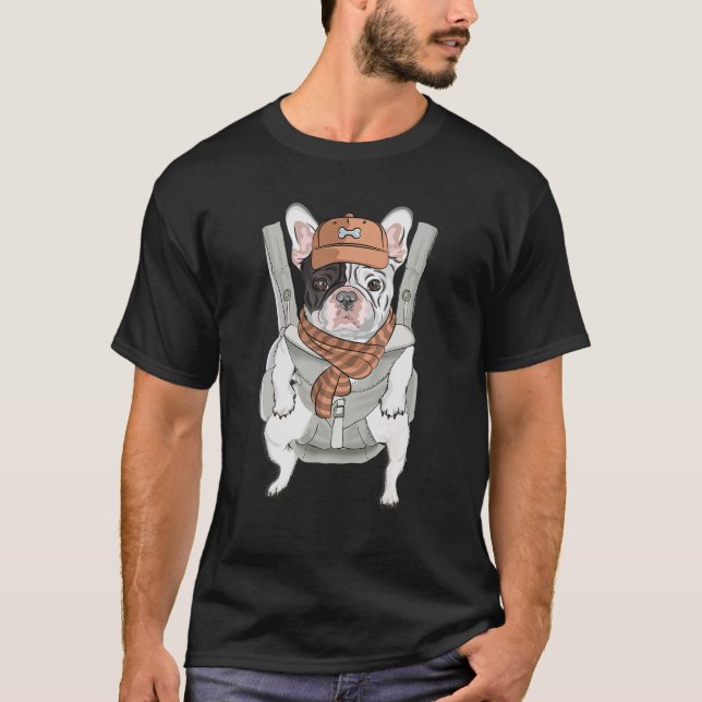 Camiseta Mochila de Bulldog francés dulce Frenchie Lover Do (Anverso)