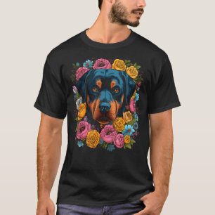 Camiseta Mochila de flores giratorias