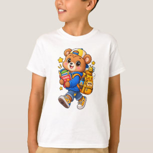 Camiseta Mochila De Miel De Oso Lindo - Niños De Kindergart