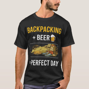 Camiseta Mochila de mochila de mochila de Beer Day