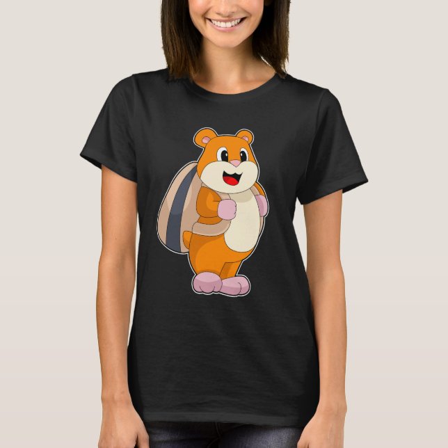 Camiseta Mochila de Semillas de Hamster (Anverso)