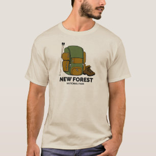 Camiseta Mochila del Parque Nacional del Bosque Nuevo