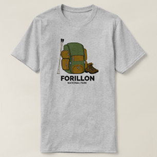 Camiseta Mochila del Parque Nacional Forillon