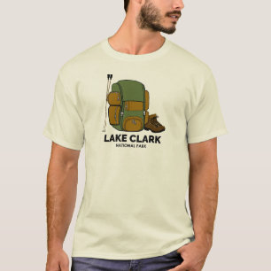 Camiseta Mochila del Parque Nacional Lake Clark