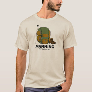 Camiseta Mochila del parque provincial de Manning