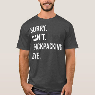 Camiseta Mochila divertida