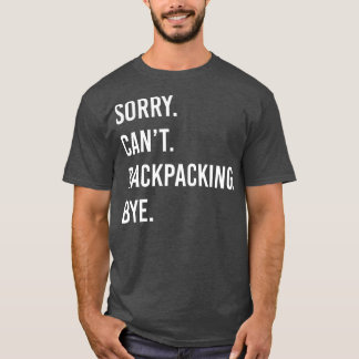 Camiseta Mochila divertida