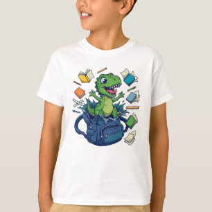 Camiseta Mochila divertida de T-Rex - Dinosaurio para el re