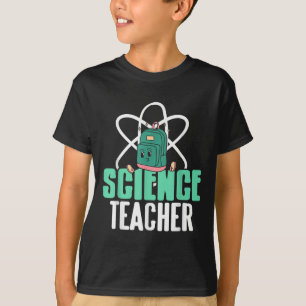 Camiseta Mochila divertida para profesor de ciencias Humor