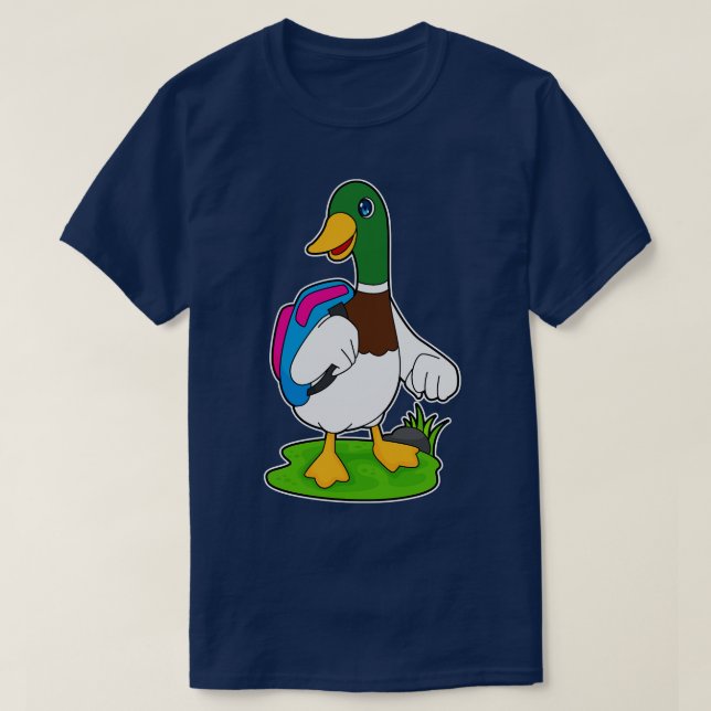 Camiseta Mochila Duck Hiker 1 (Diseño del anverso)