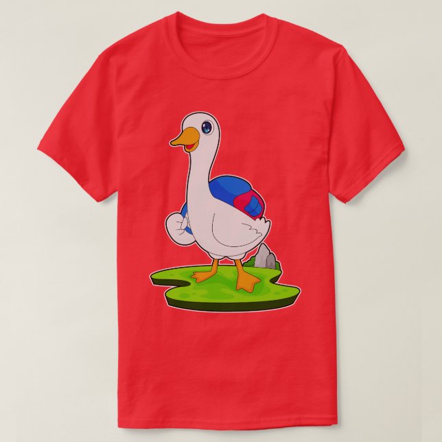 Camiseta Mochila Duck Hiker 3 (Diseño del anverso)