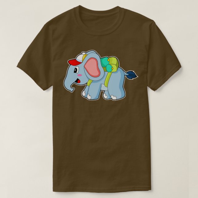 Camiseta Mochila Elephant School (Diseño del anverso)