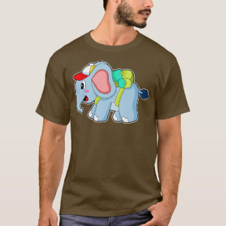 Camiseta Mochila Elephant School