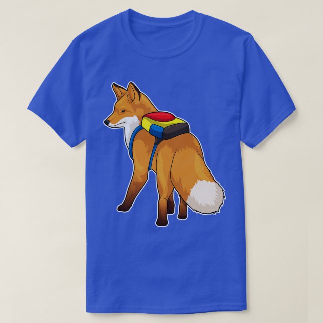 Camiseta Mochila Fox (Diseño del anverso)
