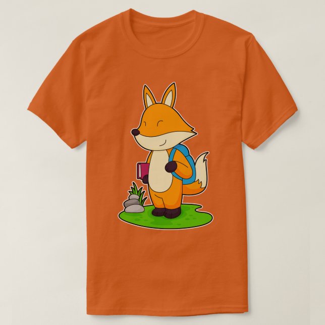 Camiseta Mochila Fox Hiker (Diseño del anverso)