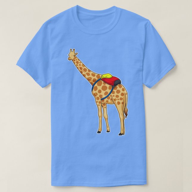 Camiseta Mochila Giraffe (Diseño del anverso)