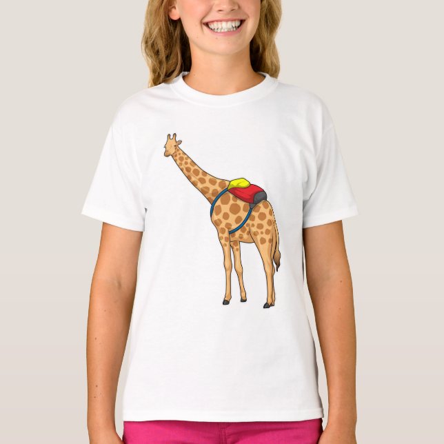 Camiseta Mochila Giraffe (Anverso)