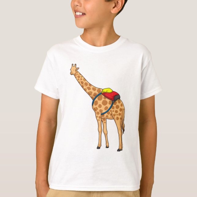 Camiseta Mochila Giraffe (Anverso)