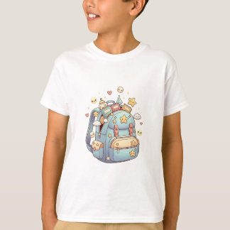 Camiseta Mochila Llena de Sueños – Niños Caprichosos