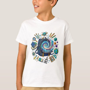 Camiseta Mochila Mágica Portal Galáctico - De Vuelta al Col