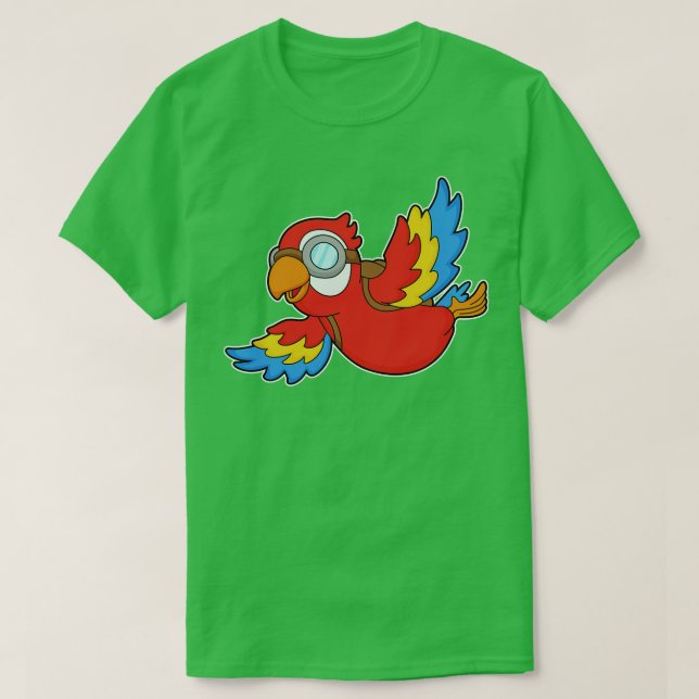 Camiseta Mochila Parrot Goggles (Diseño del anverso)