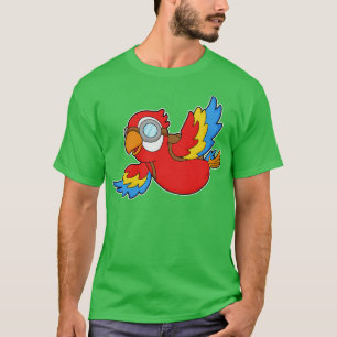 Camiseta Mochila Parrot Goggles