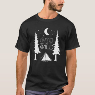 Camiseta Mochila salvaje de camping