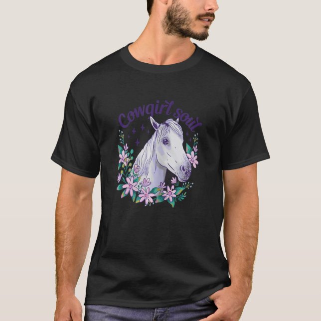 Camiseta Mochila Soul Caballo Montando a Caballo Eque (Anverso)