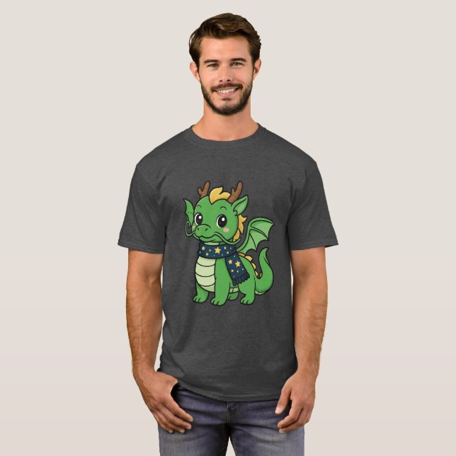Camiseta Mochiron, el dragón forestal antiguo (Anverso completo)