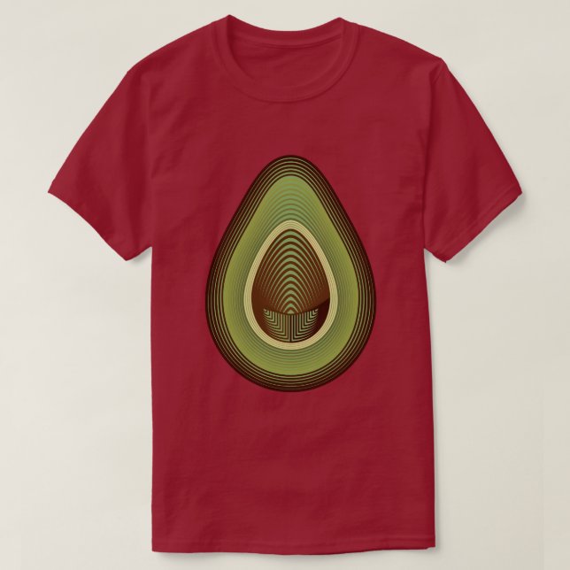 Camiseta mod aguacate (Diseño del anverso)
