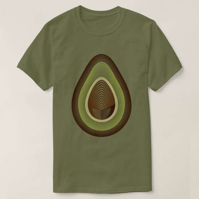 Camiseta mod aguacate (Diseño del anverso)