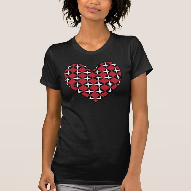 Camiseta Mod Diamond Heart (Anverso)