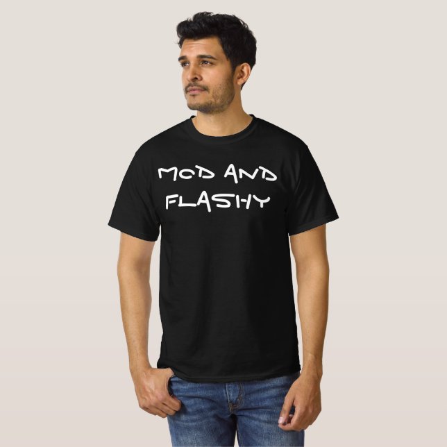 Camiseta Mod y Flashy (Anverso completo)