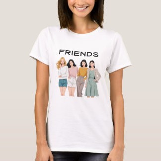 Camiseta Moda Amistad