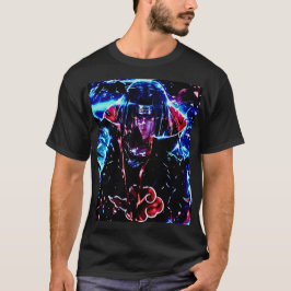 Camiseta "Moda Anime Print Tee: Vibrante Edición Art"