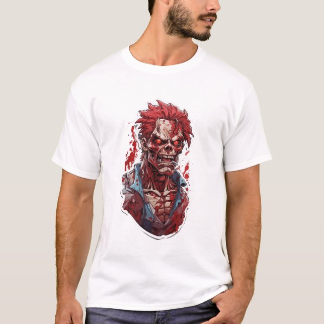 Camiseta "Moda aprobada por los zombis: Liberen a los no mu (Anverso)