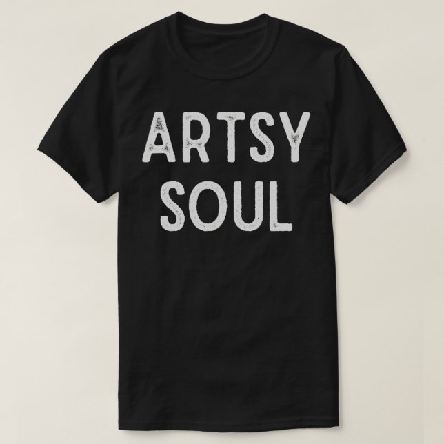 Camiseta Moda artística ARTSY SOUL (Diseño del anverso)