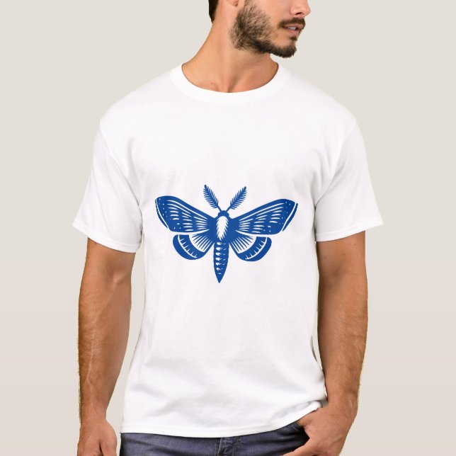 Camiseta Moda - Azul profundo (Anverso)