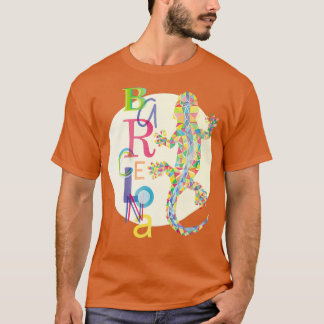 Camiseta Moda Barcelona City Lizard