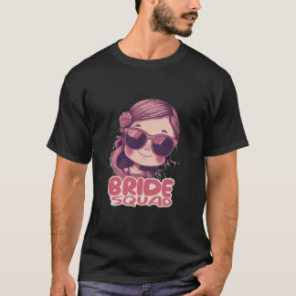 Camiseta Moda Bride Squad
