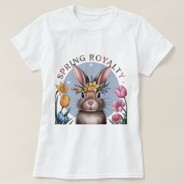 Camiseta Moda Bunny Spring Royalty (Diseño del anverso)