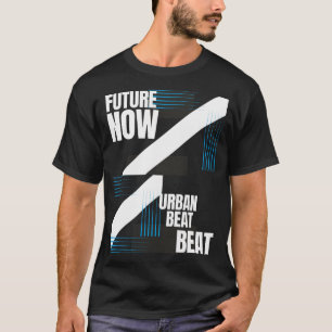 Camiseta Moda callejera futurista urbana de ahora en adelan