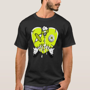 Camiseta Moda callejera Heart Dripping Og Visionaire Volt 1
