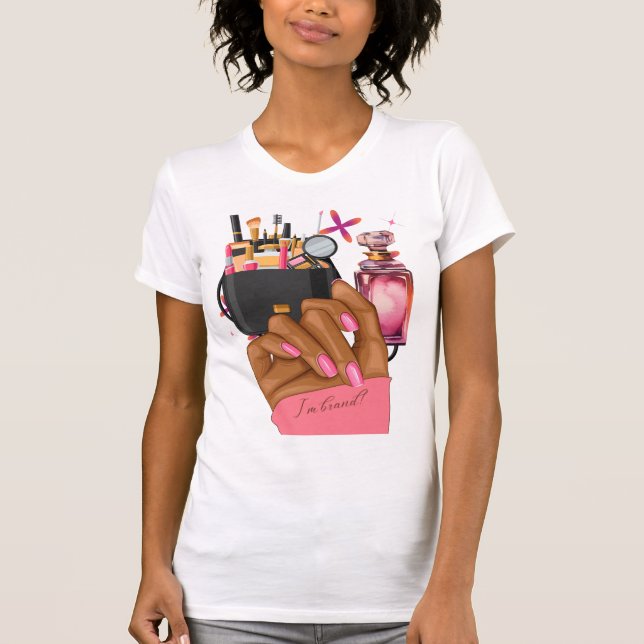 Camiseta Moda casual de lujo para cada mujer (Anverso)