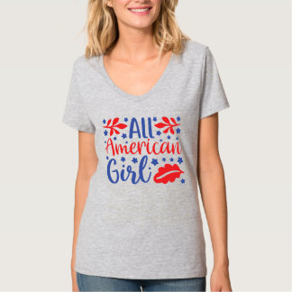 Camiseta Moda Chica All-American Tee