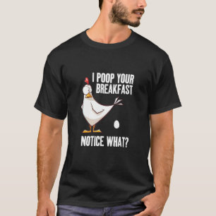 Camiseta Moda Chica de gallo de agricultor agricultor