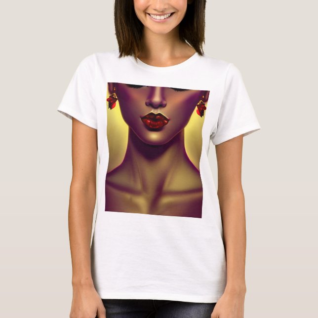 Camiseta moda chica hecha por ia (Anverso)
