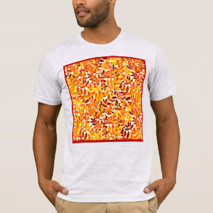 Camiseta Moda colorida Croma Canopy Elegante Foliage