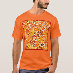 Camiseta Moda colorida Croma Canopy Elegante Foliage